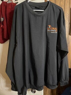Free when bundled Branded Black Long-Sleeve Pocket Tee